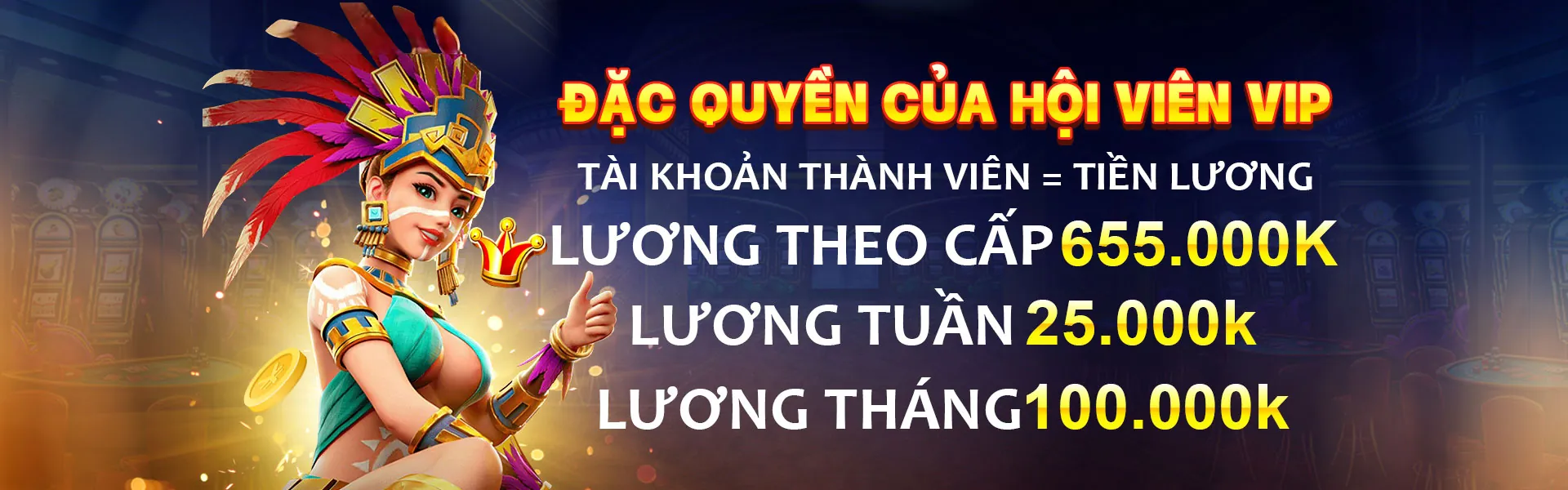 Hình ảnh chính của trang Nổ Hũ, mô tả một cảnh game slot sôi động với các biểu tượng quay và hiệu ứng ánh sáng rực rỡ